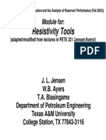 (Lec) Resistivity - Tools PDF
