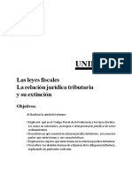 DchoFiscal_Unidad2 Las Leyes Fiscales, La Regularizacion Juridica Tributaria