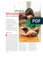 Tecnologia y Curriculo