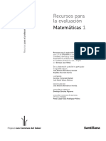 Matemáticas Primero Santillana PDF