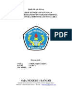 Makalah Strategi Ancaman Integritas Nasional