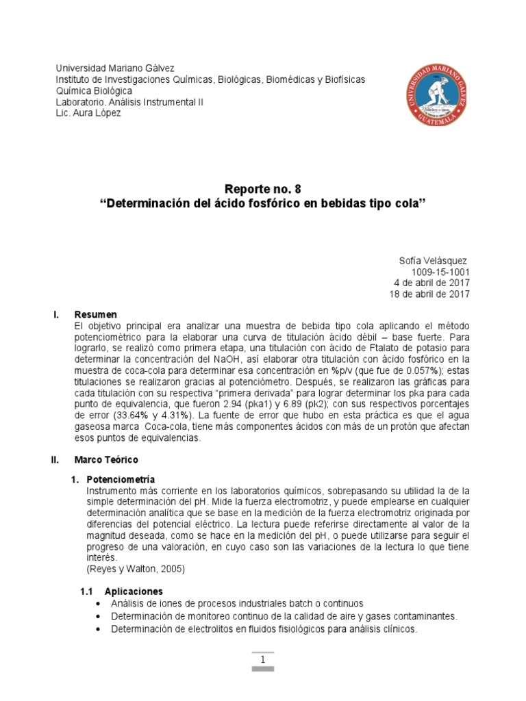 Reporte. Coca Cola  Valoración  Coca Cola