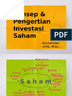 Konsep Investasi Saham
