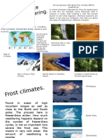 How Climate Affects Weathering - Arturo Melgar