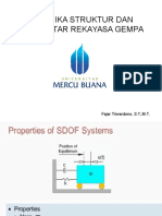 Dinamika Struktur Dan Gempa