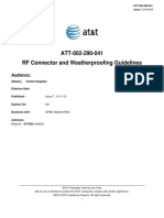 ATT-002-290-041v7 RF Connector and Weatherproofing Guidelines