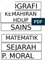 Eksperimen Sains Tingkatan 4