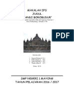 Makalah Candi Borobudur Lengkap