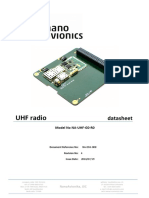 UHF Radio NanoAvionics Rev0