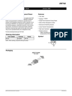 10A, 400V, 0.550 Ohm, N-Channel Power Mosfet Features: Data Sheet January 2002