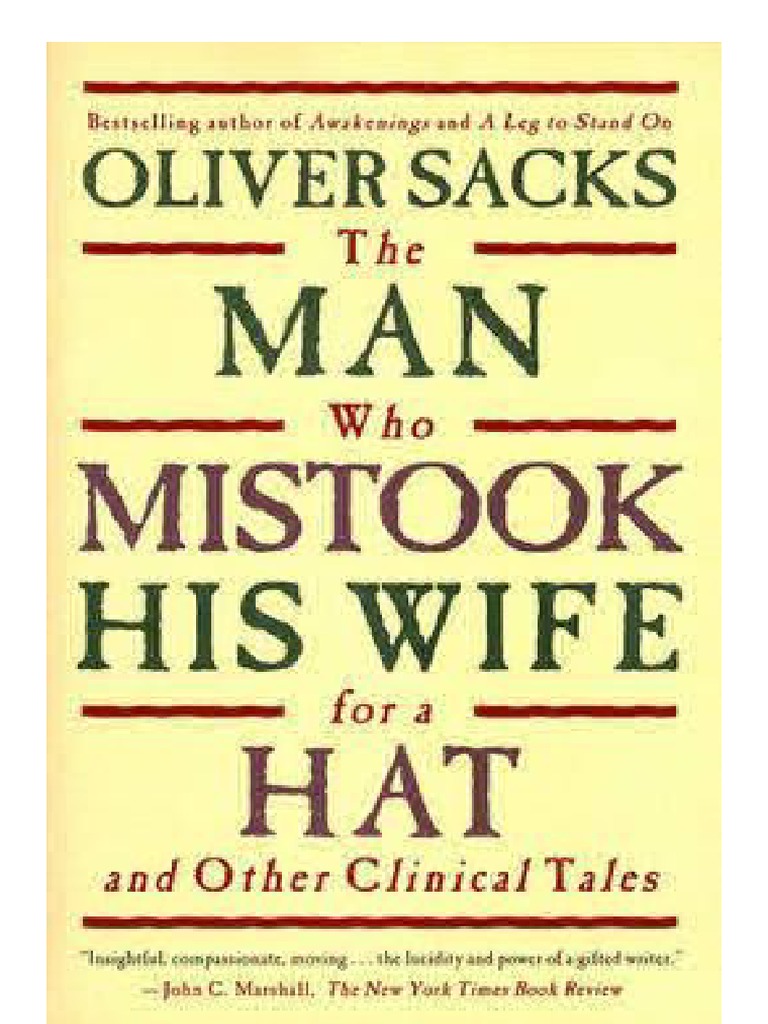 The Man Who Mistook His Wife for a Hat PDF | PDF | Neurology | Medicine