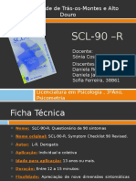 SCL-90-R: Questionário de 90 sintomas na UTAD