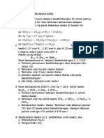 Soal Kesetimbangan Kimia