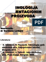 1tehnologija Fermentacionih Proizvoda