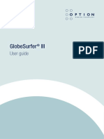 Globesurfer Iii: User Guide