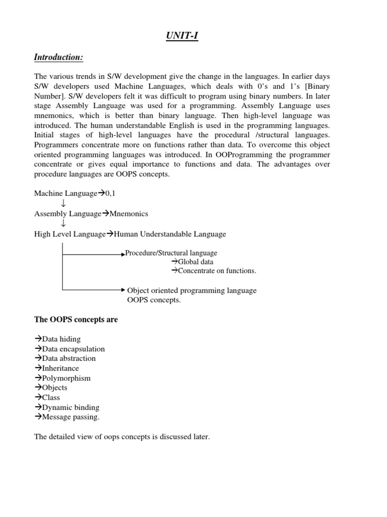Ooad Notes PDF | PDF | Object (Computer Science) | Class (Computer ...