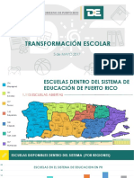 Rediseño de Escuelas para Mejorar El Sistema Educativo de Puerto Rico