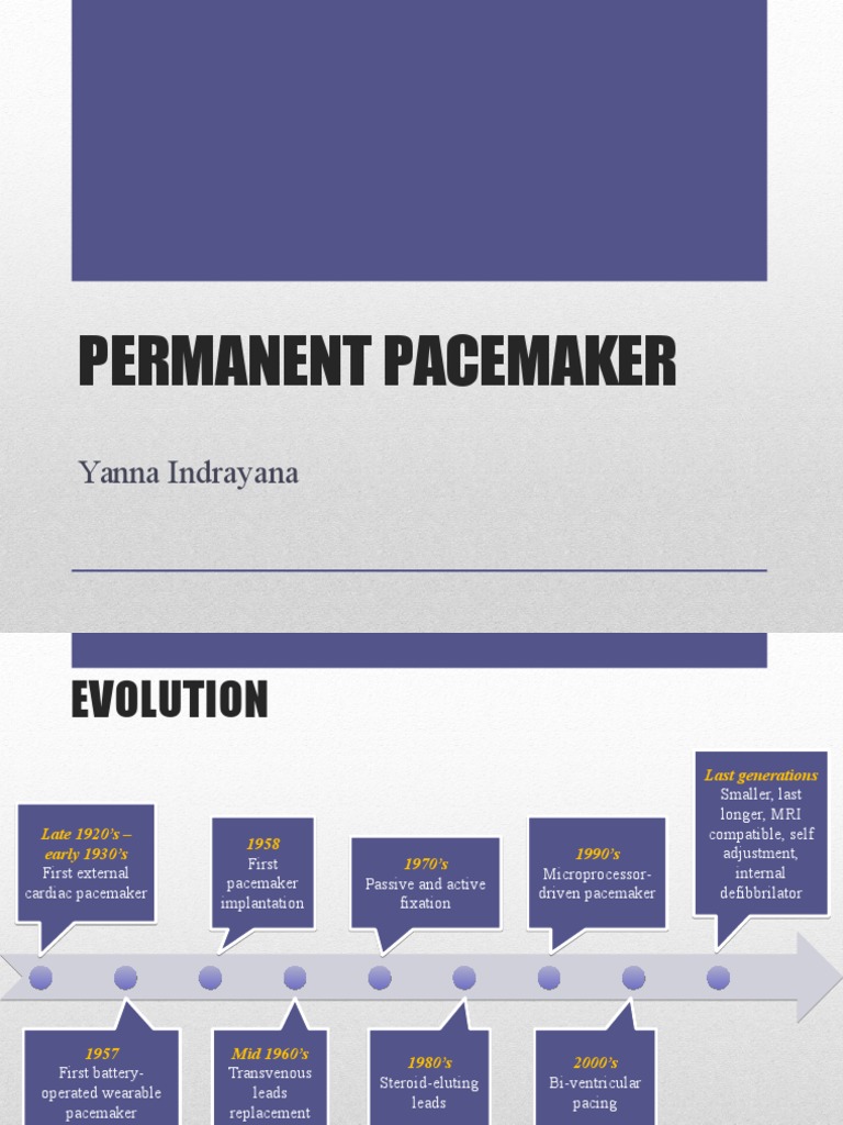 Evolution of Permanent Pacemakers | PDF | Artificial Cardiac Pacemaker ...