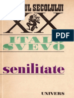 Italo Svevo - Senilitate BW