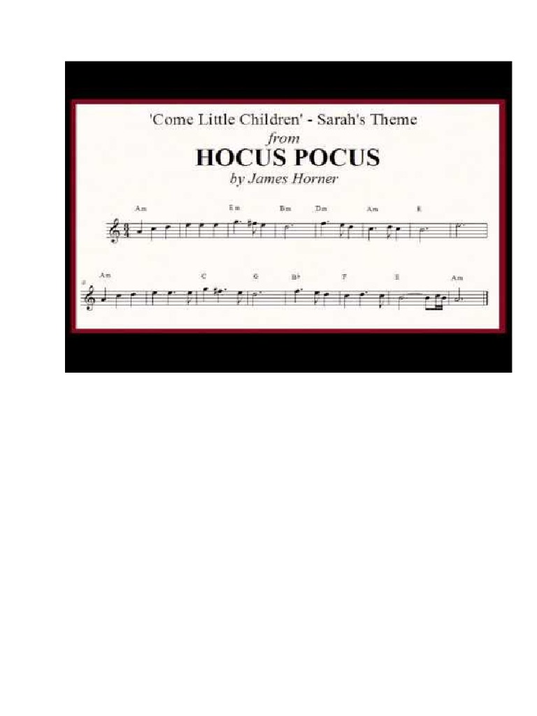 Come Little Children Sheet Music