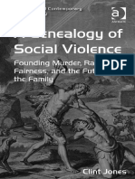 Keohane, Kieran; Petersen, Anders a Genealogy of Social Violence Founding Murder, Rawlsian Fairness, And the Future of the Family