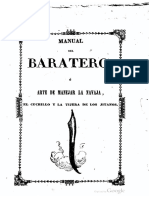Manual Del Baratero 1849