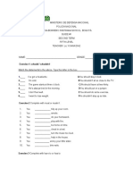 Guia # 1 Modal Verbs