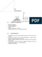 EXPERIMENTACION Pruebas de Absorción