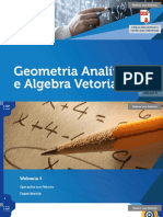 Geometria Analitica Algebra Vetorial 