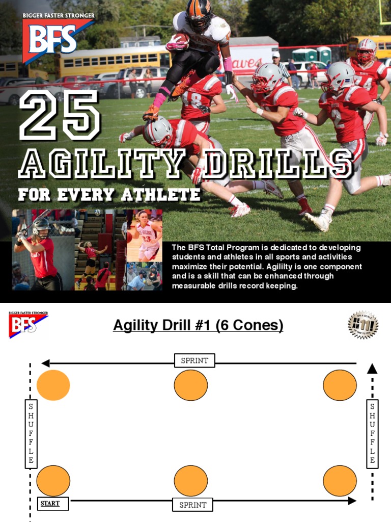 BFS 25 Agility Drills PDF Weight Training Business
