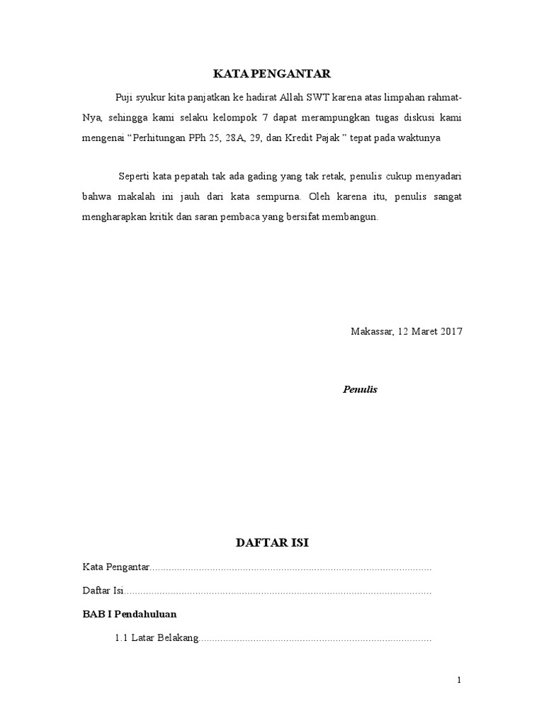 PPH 25, 28A, 29 | PDF