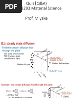 Quiz Q&A) SMJC3293 Material Science Prof. Miyake