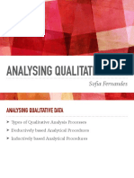 Week 10 - Analysing Qualitative Data PDF