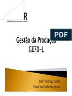 Gestão Da Produção 