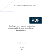 Transferencia Na Contemporaneidade PDF
