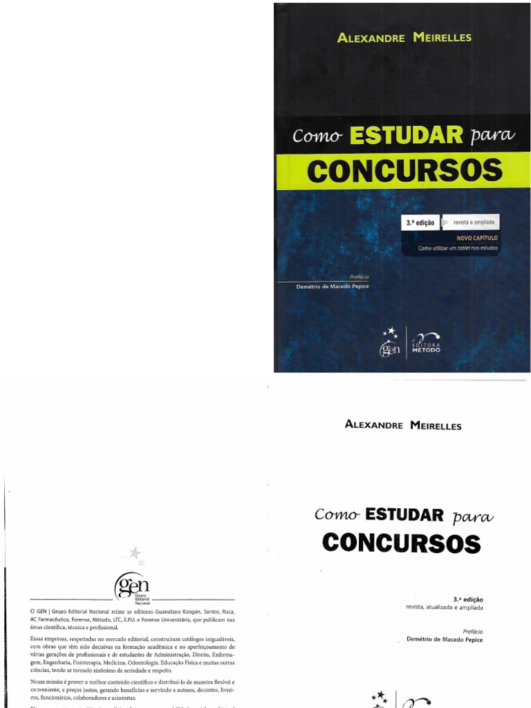 Como Estudar para Concursos | PDF