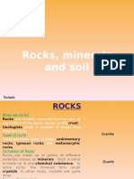 Rocks Minerals Oil