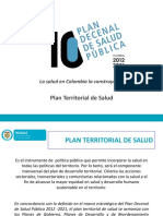 Plan de Salud Territorial 2012-2021