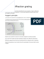 Difraction Grating Researsh