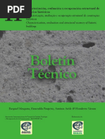 B11 Caracterização Avaliação e Recuperação Estrutural de Construções Históricas