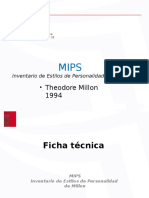  Personalidad Millon MIPS ZETa