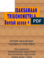 Trigonometri-3-(Bentuk Cos x + Sin x)