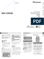 Operating Manual (Deh-4350ub) (Deh-3350ub) - Eng - Esp - Por