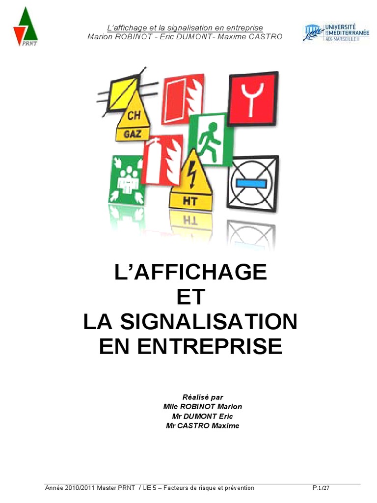 L'affichage obligatoire en entreprise en 2022 - Le blog Direct Signalétique