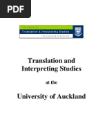 Download Translation Studies at Auckland University 2008 by Emily Lin SN34755173 doc pdf