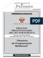 Directiva Programación Pto PDF