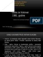 Taib Džemidžić - Historija - Bitka Za Vukovar 1991. Godine