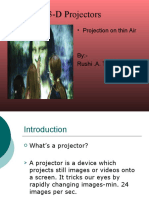 3-D Projectors: - Projection On Thin Air