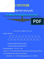 Perencanaan Jembatan Rangka Batang Baja Tugas