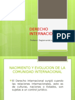 Derecho Internacional. Tema 1